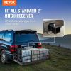 VEVOR Hitch Cargo Carrier, 60 x 24 x 14 in Folding Trailer Hitch Mounted Steel Cargo Basket