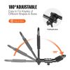 VEVOR Kayak Roof Rack 2 Pairs J-Bar, Soft Roof Rack Quick Folding, Top Mount Tie Down, Carrier for kayak, Surf Board, Canoe, SUP, Ski Board