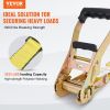 VEVOR Ratchet Tie Down Straps (10PK), 10000 lb Break Strength, Endless Ratchet with 10 Premium 2" x 30' Tie Downs Heavy Duty