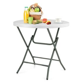 32 Inch Round Foldable Lightweight Folding Table