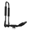 VEVOR Kayak Roof Rack 2 Pairs J-Bar, Soft Roof Rack Quick Folding, Top Mount Tie Down, Carrier for kayak, Surf Board, Canoe, SUP, Ski Board