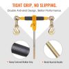 VEVOR Ratchet Chain Binder, 5/16"-3/8" Heavy Duty Load Binders, with G80 Chains 7100 lbs Secure Load Limit, Labor-saving Anti-skid Handle