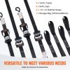 VEVOR Ratchet Tie Down Straps (4PK), 5208 lb Max Break Strength, Includes 4 Premium 1.6" x 8' Rachet Tie Downs with Padded Handles