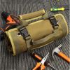 Toolbox, men's and women's rolled up heavy-duty storage bag, storage box for camping utensils and tools.