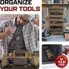 Toolbox, men's and women's rolled up heavy-duty storage bag, storage box for camping utensils and tools.