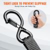 VEVOR Ratchet Tie Down Straps (4PK), 5208 lb Max Break Strength, Includes 4 Premium 1.6" x 8' Rachet Tie Downs with Padded Handles