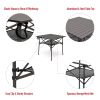 Outdoor Folding Table Lightweight Compact Aluminum Camping Table